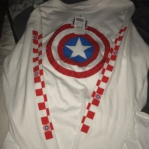 LIMITED EDITION Vans x Marvel (Cap. America) LS